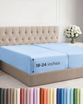 CGK Linens Extra Deep Split King Fitted Sheet Only by CGKUnlimited