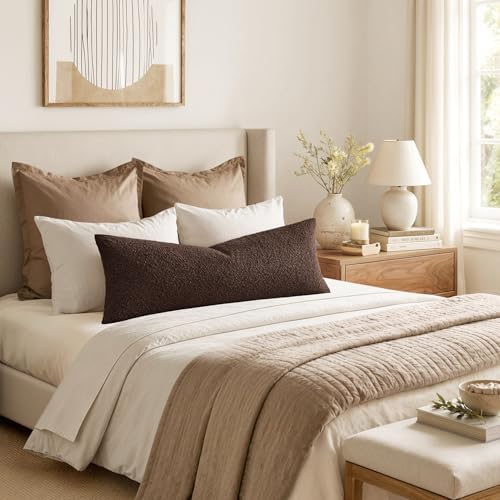MIULEE Textured Boucle Lumbar Pillow Cover - Image 4