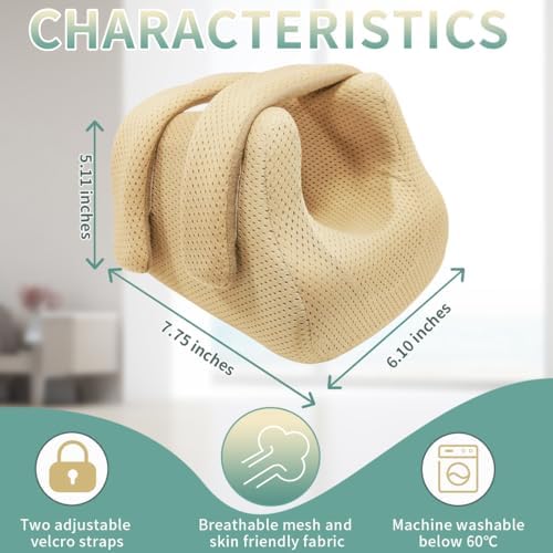 EZ Assistive Heel Protector Cushion Foot Pillow Remove Pressure 1pc, A Heel - Image 3