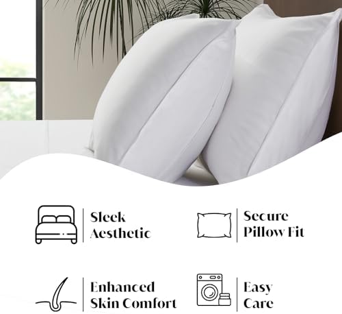 Luxury Bamboo Market | Queen Envelope Pillowcase Set | 100% Viscose Made from - Image 5