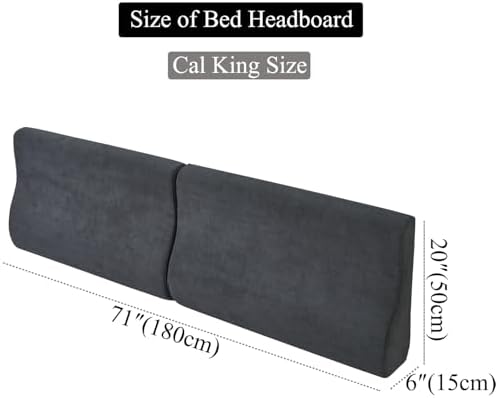 Cal King Wedge headboard Pillow Triangular Bed Wedge Pillow - Image 2