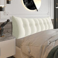 Headboard Pillow Queen, Bed Wedge Pillow Headboard Headrest by Bncktrd