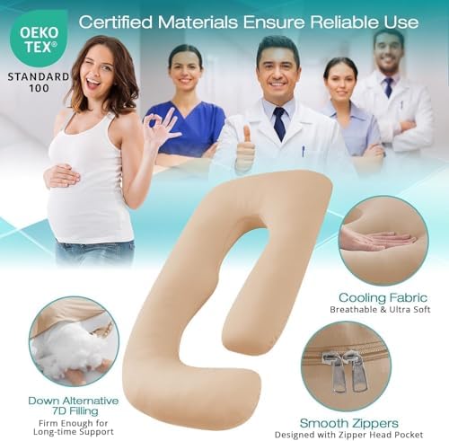 Cooling Pregnancy Pillows for Sleeping - Image 3