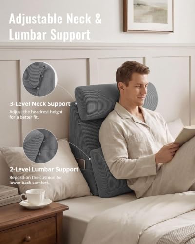 Blissful Diary Reading Pillow, Wide Backrest - Image 2