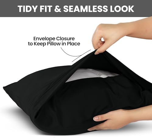 Pillow Cases Standard Size Set of 2, Ultra Soft Comfy Pillow Covers - Image 3