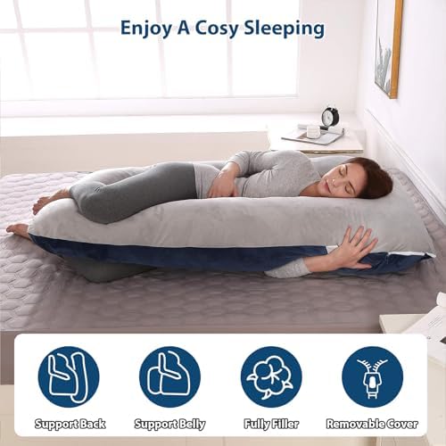 Amagoing 55 inches Pregnancy Pillows - Image 4