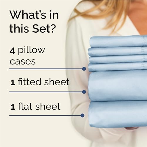 King 6 Piece Bed Sheet Set - Image 2