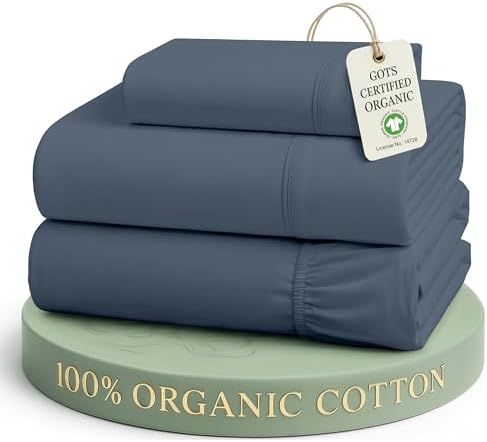 LANE LINEN Twin XL Sheets 100% Organic Cotton Cooling Soft by LaneLinen