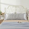 Light Gray Satin Pillowcases Body Pillow by HommxJF