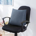 Triangular Reading Pillow with Side Pocket, Backrest Support Cushion by Unknown