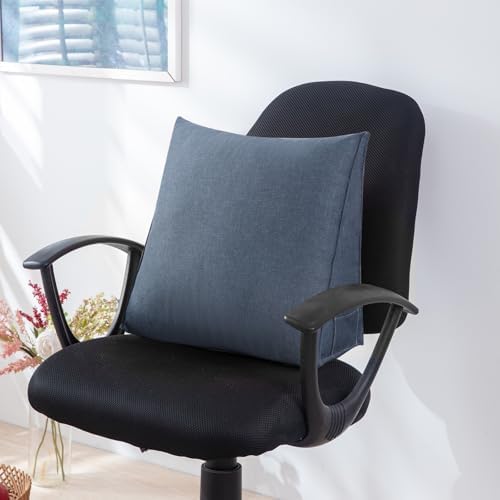 Triangular Reading Pillow with Side Pocket, Backrest Support Cushion by Unknown