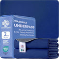 Accompagner Incontinence Bed Pads Washable Waterproof, Ultra-Absorbent Reusable by Accompagner