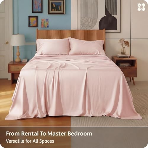 Bedsure PureWoven 100% Rayon Derived from Bamboo, Full Size Sheets - Image 5