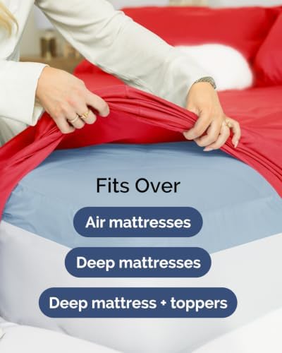 CGK Linens 2 Pack Extra Deep Queen Fitted Sheets - Image 7