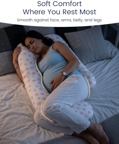 TotAha Soft Pregnancy Pillow Cover Compatible - Image 4