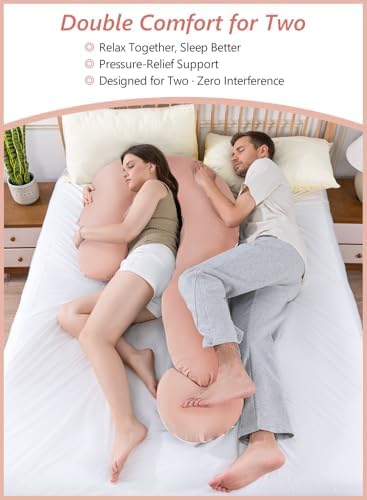 Meiz Question Mark Body Pillow for Adults, Cooling Full Body Support Pillow for - Image 3