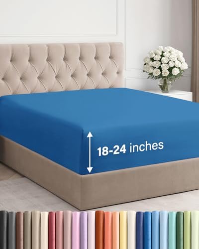 CGK Linens Extra Deep Queen Fitted Sheet by CGKUnlimited