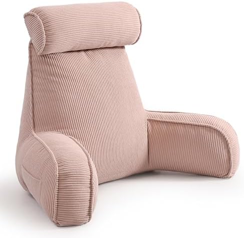 Reading Pillow for Sitting Up in Bed, Bed Rest Backrest Pillow by Ailuteie