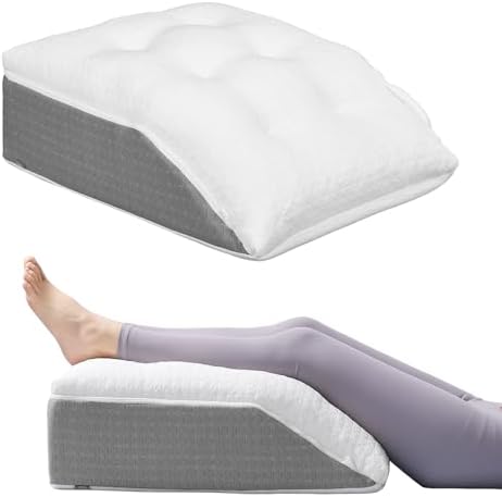 baibu Memory Foam Leg Elevation Pillow, Dual-Layer Patent Design Support Pillow by baibu