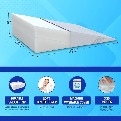 Sleepnitez FSA Eligible 8" Bed Wedge Pillow - Image 5