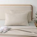 100% Cotton Waffle Pillow Shams Standard Size Set of 2 by ShunjieHome