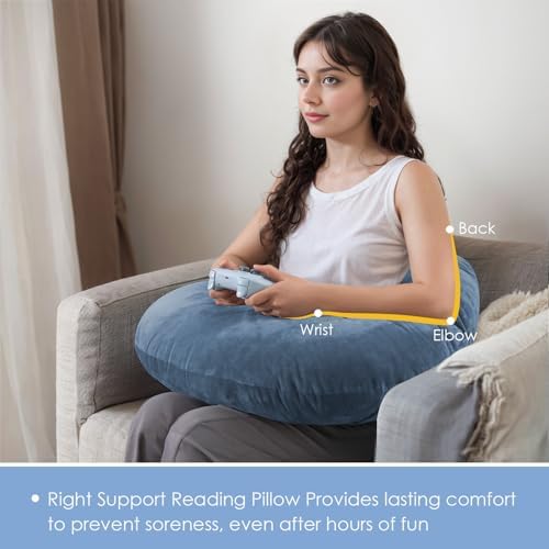 QUEEN ROSE Reading Pillow, Gaming Lap Pillow - Image 5