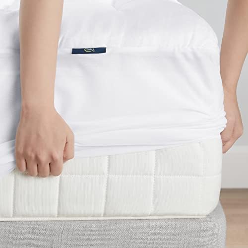 Serta ComfortSure Quilted Cotton Pillowtop Mattress Pad, Twin XL - Image 6