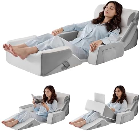 Yojoker 9PCS Orthopedic Bed Wedge Pillow Set by Yojoker