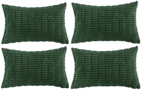 Fancy Homi 4 Packs Decorative Throw Pillow Covers by Fancy+Homi