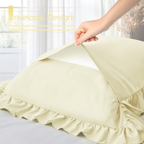 Ruffled Pillow Cases, Body 20"x54" - Image 6
