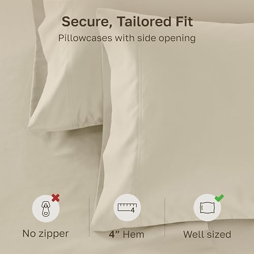 California Design Den 600 TC Set of 2 King Size Pillowcase - Image 4