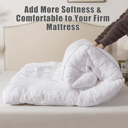 WhatsBedding 5 Inch Memory Foam Mattress Topper, Deep Pocket - Image 7
