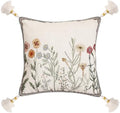 ISAENNE Designer Vintage Linen Throw Pillow Cover by Isaennehomedecoration