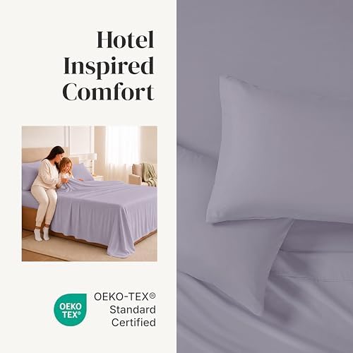 Modern Threads Soft Microfiber Solid Sheets - Image 4