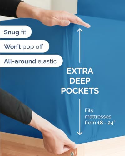 Extra Deep Flex Top Split Head King Sheet Set - Image 4