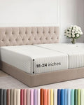 CGK Linens Extra Deep Split King Fitted Sheet Only by CGKUnlimited