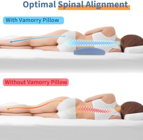 Lumbar Support Pillow for Bed Relief Lower Back Pain - Image 5