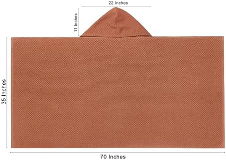 COTTON CRAFT Hooded Bath Towel for Adults – 2 Pack 100% Cotton Bath Sheet - Image 3