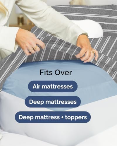 Extra Deep Flex Top Split Head King Sheet Set - Image 6
