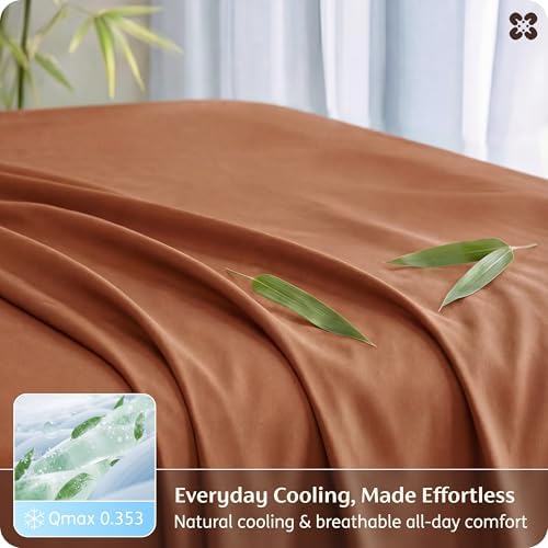 Bedsure PureWoven 100% Rayon Derived from Bamboo, Full Size Sheets - Image 4