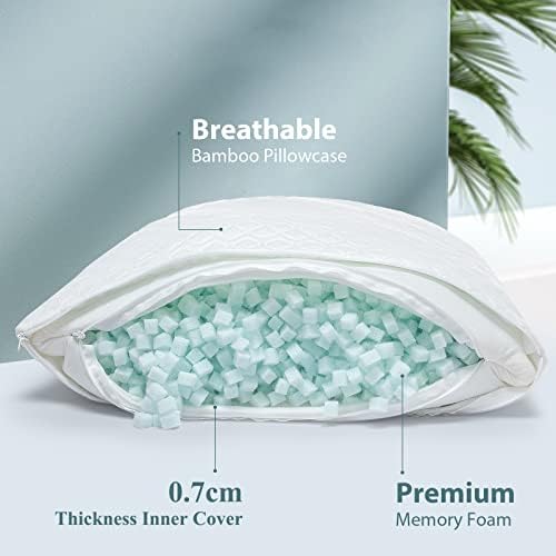 Rainmr Extra Thick Body Pillow Memory Foam – Long Pillow - Image 3