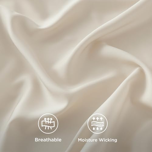 Bedsure PureWoven 100% Rayon Derived from Bamboo, Twin XL Sheets, 3 Pieces - Image 4