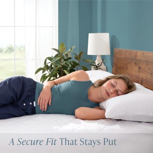 Bare Home Quilted Fitted Mattress Pad - Image 5