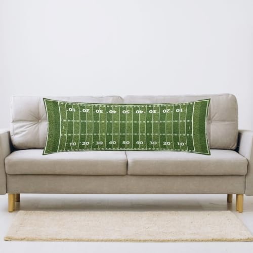 Football Field Body Pillow Cover Sports American Sports Green Lawn, Sport Theme - Image 5