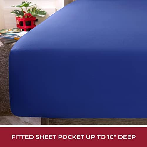 Mellanni Iconic 4-Piece, Ultra Soft Sheet Set - Image 4