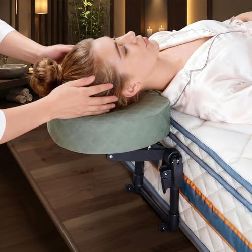 Face Down Pillows for Massage Table, Memory Foam Massage Headrest for Bed - Image 2