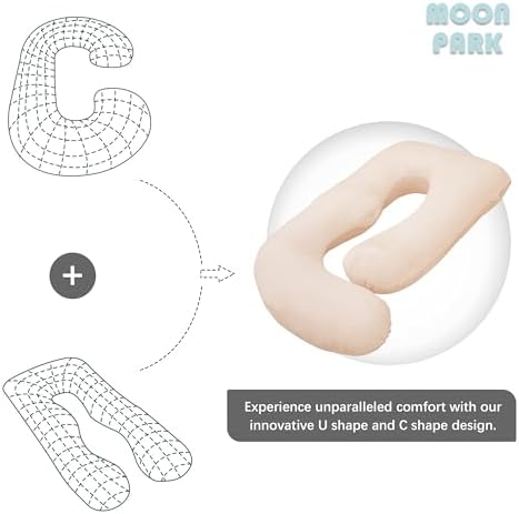 MOON PARK Pregnancy Pillows for Sleeping - Image 5
