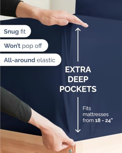 Extra Deep Flex Top Split Head King Sheet Set - Image 4