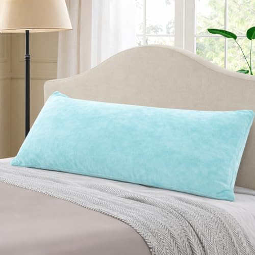 EVOLIVE Micromink Body Pillow Cover 21"x54", Zipper Closure - Image 7
