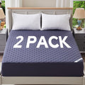 BEDLORE 2 Pack Waterproof Mattress Protector, Cal King Size Mattress Pad by Bedlore